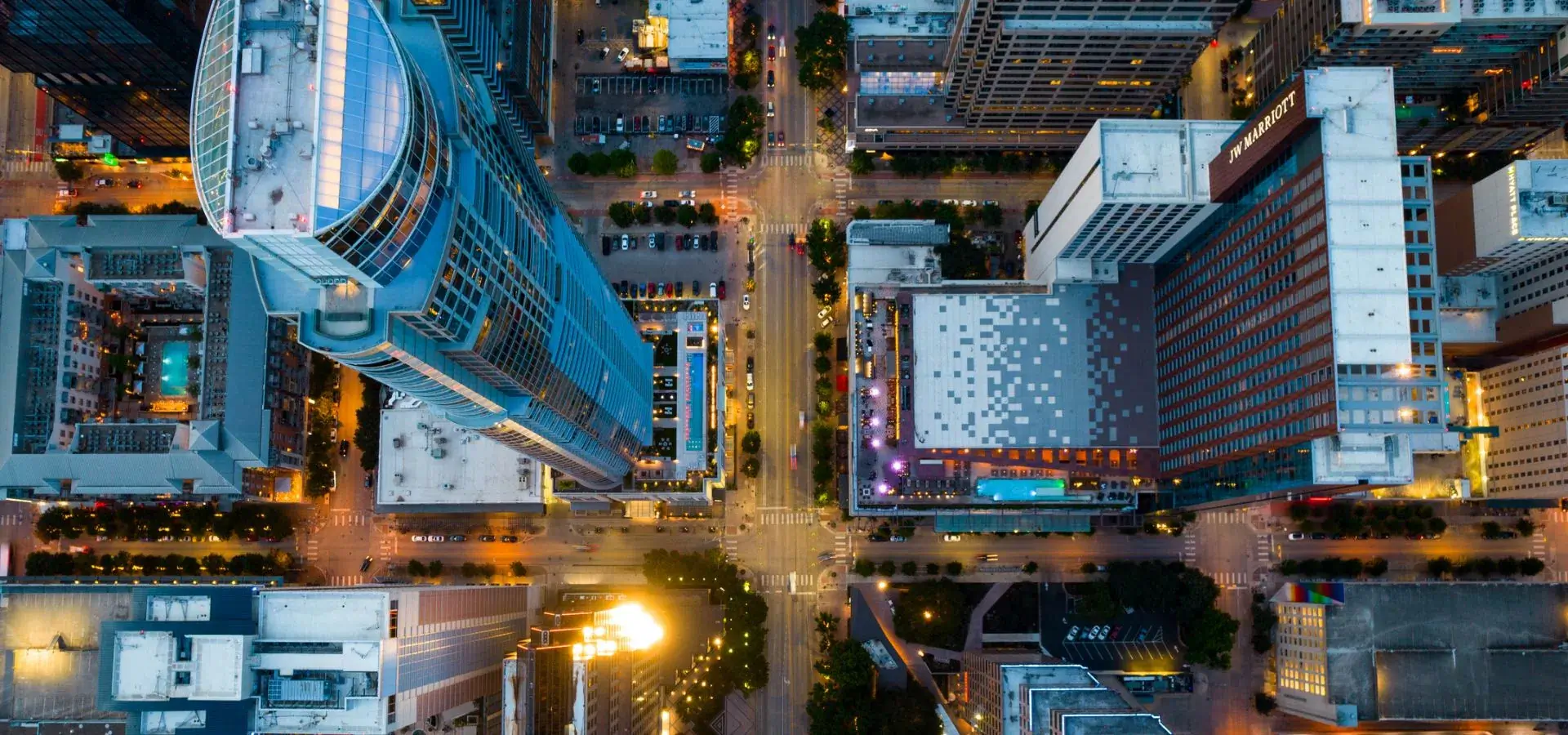 zdjęcie miasta z lotu ptaka